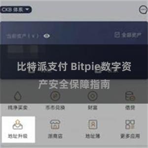 比特派支付 Bitpie数字资产安全保障指南