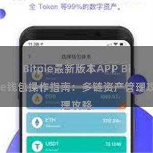 Bitpie最新版本APP Bitpie钱包操作指南：多链资产管理攻略