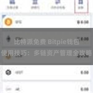 比特派免费 Bitpie钱包使用技巧：多链资产管理全攻略